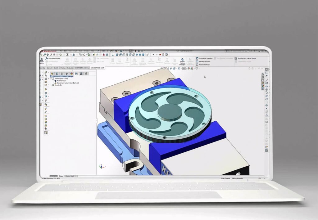 Λογισμικό Solidworks CAMWorks